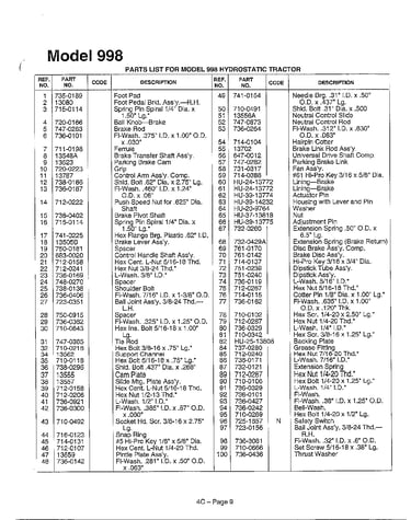 Hydrostatic tractor page 4