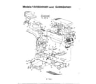 MTD 144V834H401 lawn tractors diagram