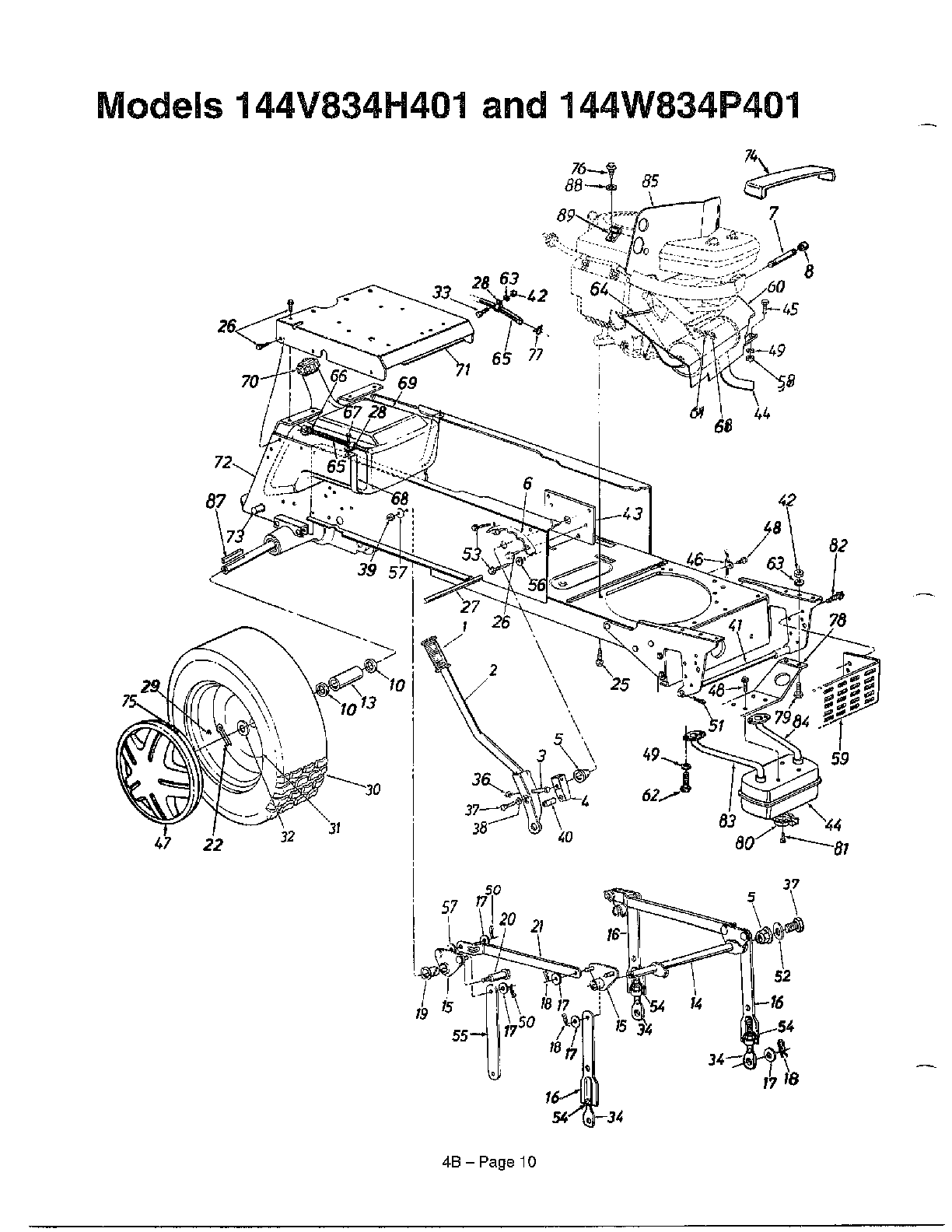 Lawn tractors