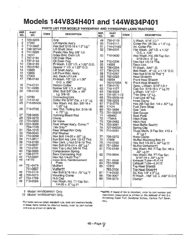 Lawn tractors page 2