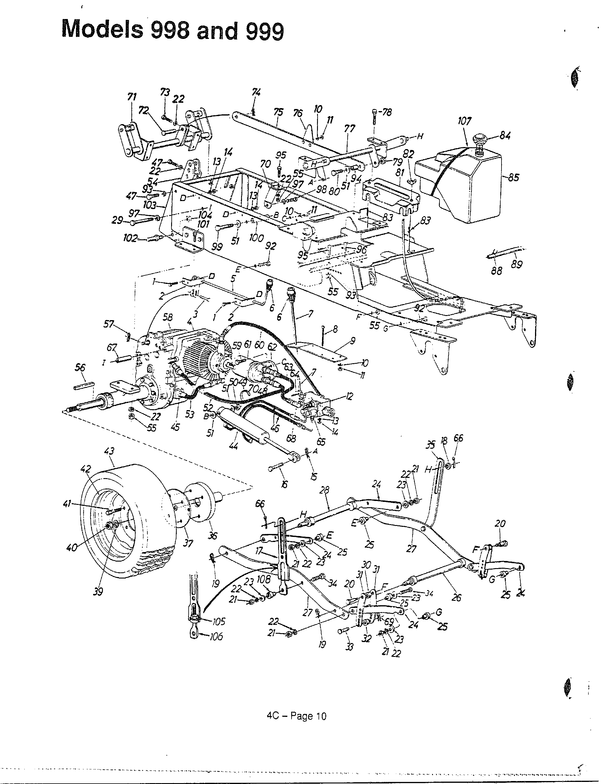 Hydrostatic tractors page 9