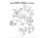 MTD 3396805 garden tractors diagram