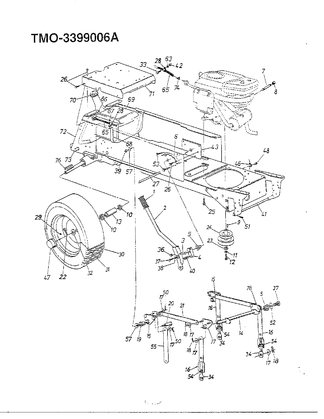 18.5 hp 46" garden tractor page 6