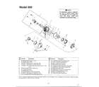 MTD 14A999401 46" garden tracto-con`t on card 36 page 14 diagram