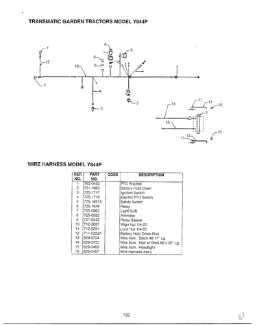 46" garden tracto-con`t on card 36 page 21