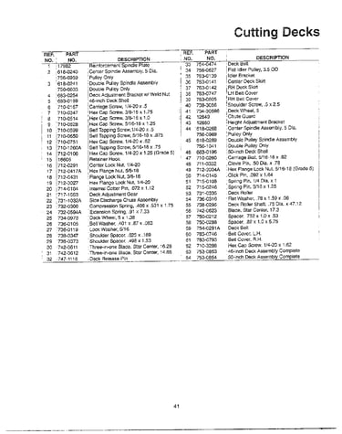 46"/50" cutting decks page 2