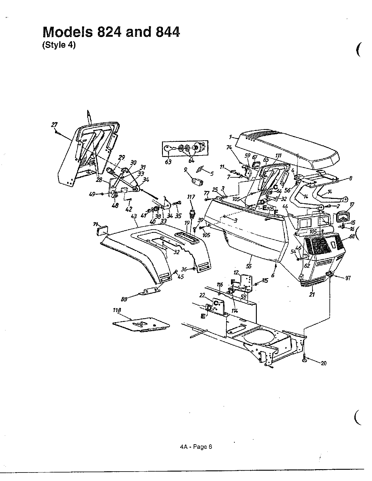 Garden tractor/style 4