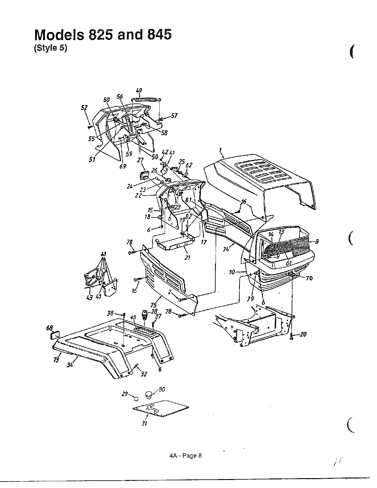 Garden tractor/style 5