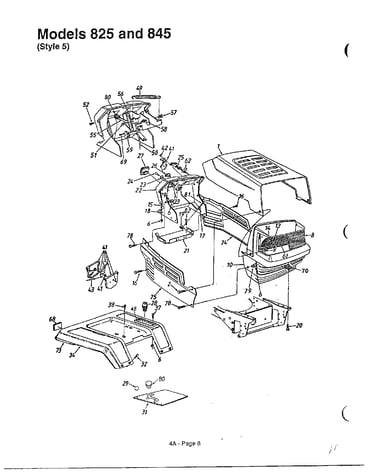 Garden tractor/style 5
