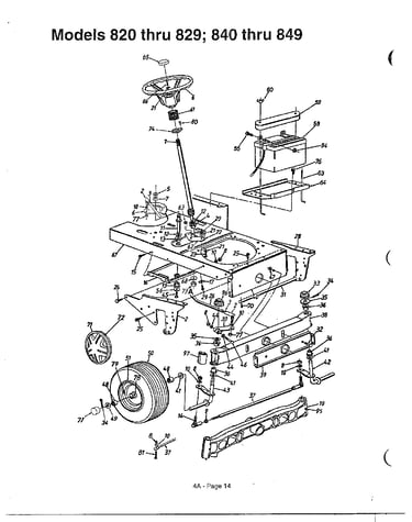 Garden tractor