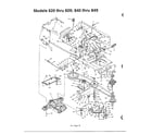 MTD 840 THRU 849 garden tractor page 5 diagram