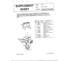MTD 14BS845H0788 supplement sheet diagram