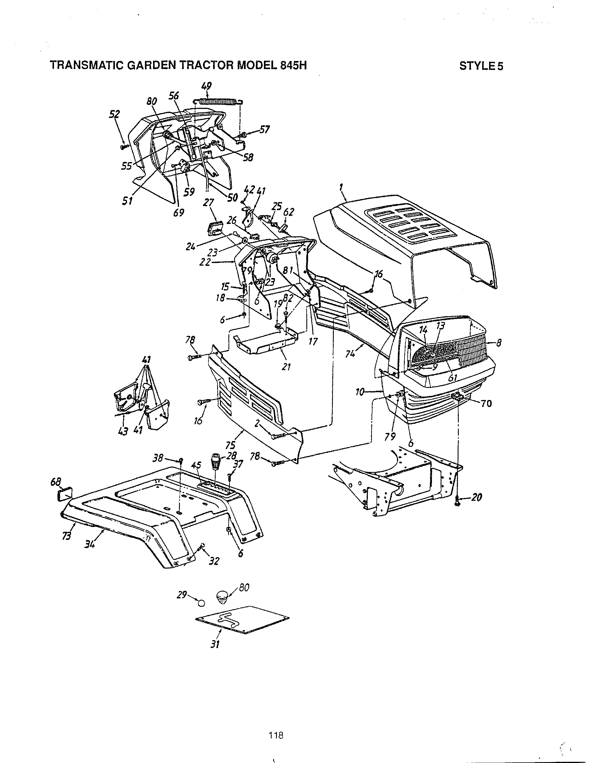 Transmatic garden tractor page 2