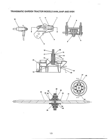 Transmatic garden tractor page 2