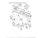 MTD 14BS845H0888 transmatic garden tractor diagram