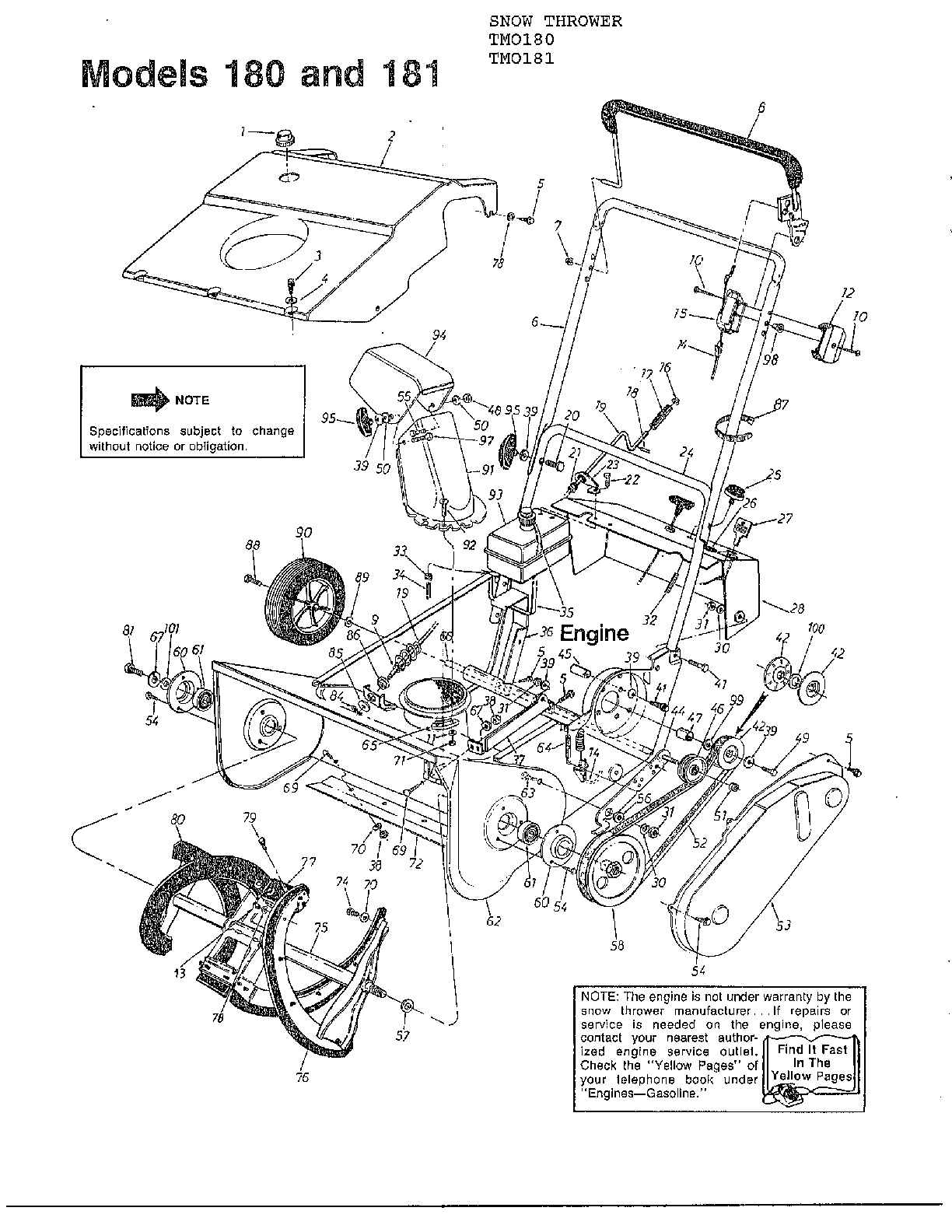 Snow thrower