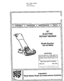 19" electric rotary mower