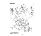 MTD 185-387-000 rotary mower diagram