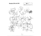 MTD 190-056-000 grass catcher kit/wheel weights diagram