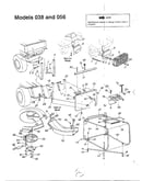 Grass catcher kit/wheel weights
