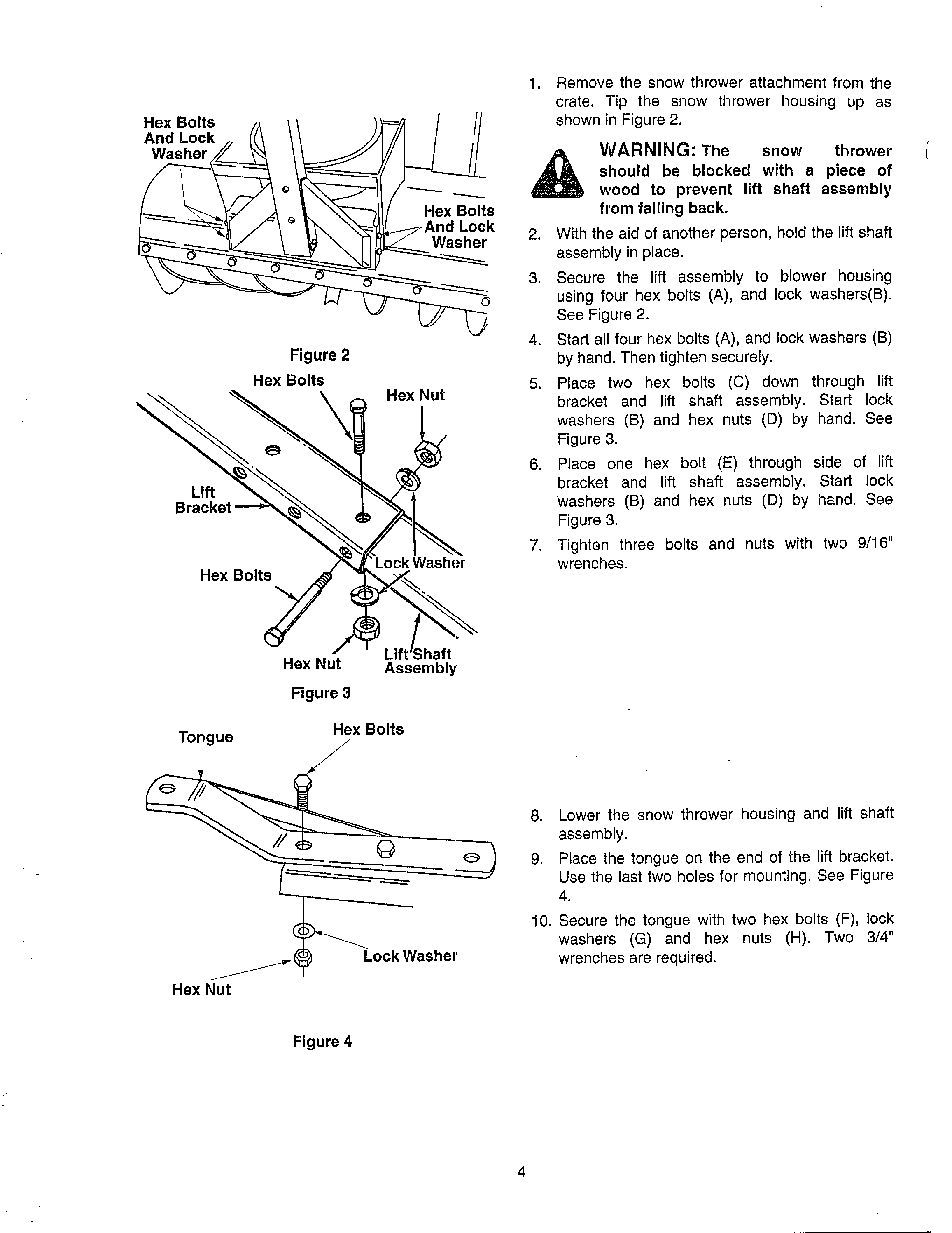 Assy. instructions page 2