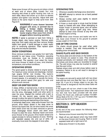 Assy. instructions page 9