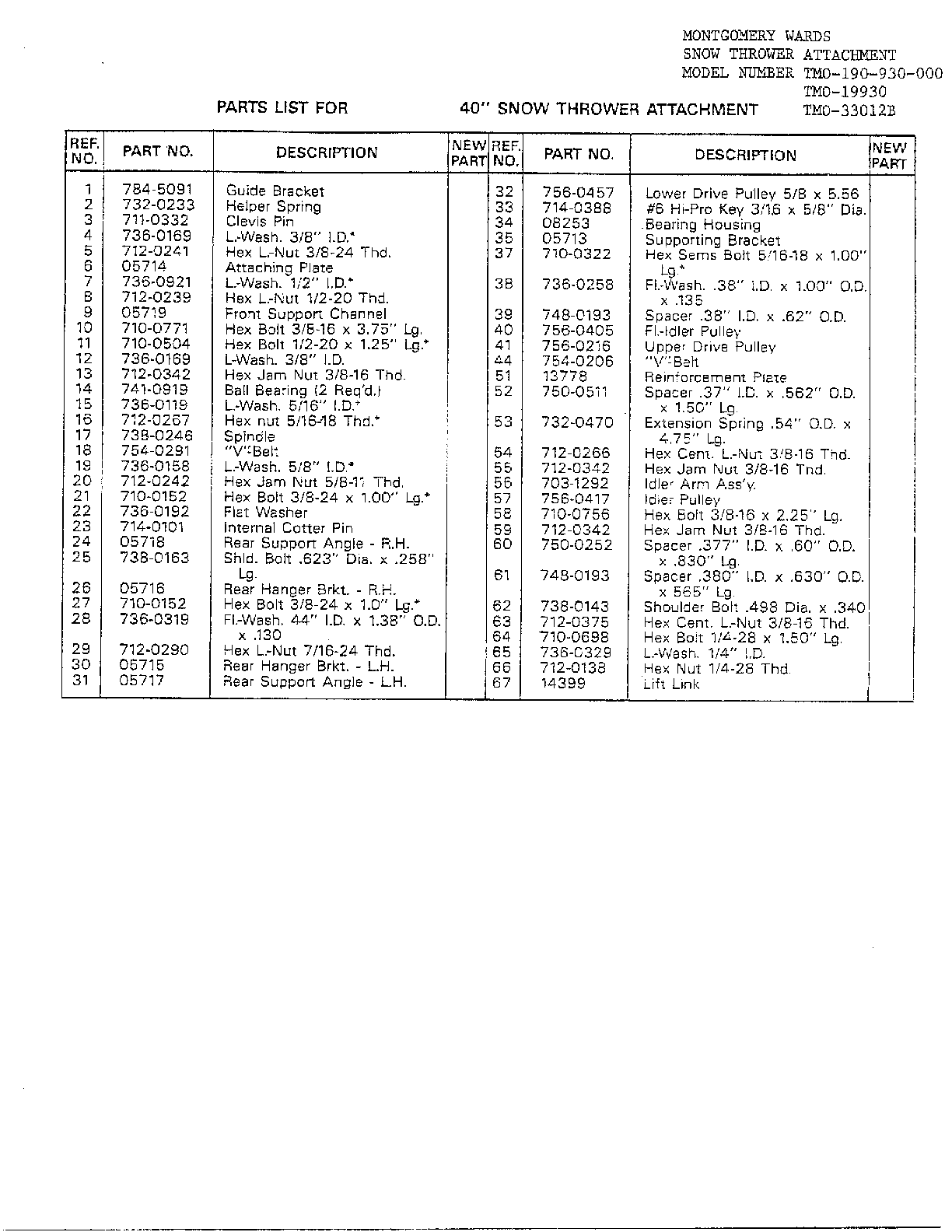 Snow thrower attachment page 4