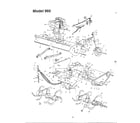 MTD 190-960 tiller/belt/chain/tine diagram