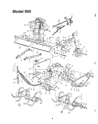 Tiller attachment