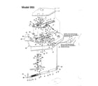 MTD 190-993-000 mowing deck diagram