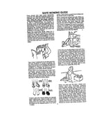 Safe mowing guide