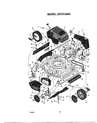 Mower housing