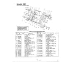 MTD 211-381-000 chain case assembly diagram