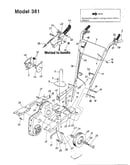 5hp/chain drive tiller