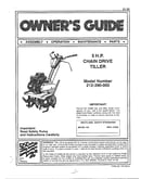 5hp/chain drive tiller