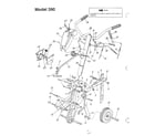 MTD 212-390-000 5hp/chain drive tiller page 2 diagram