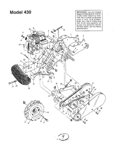 Rear tine tiller page 4