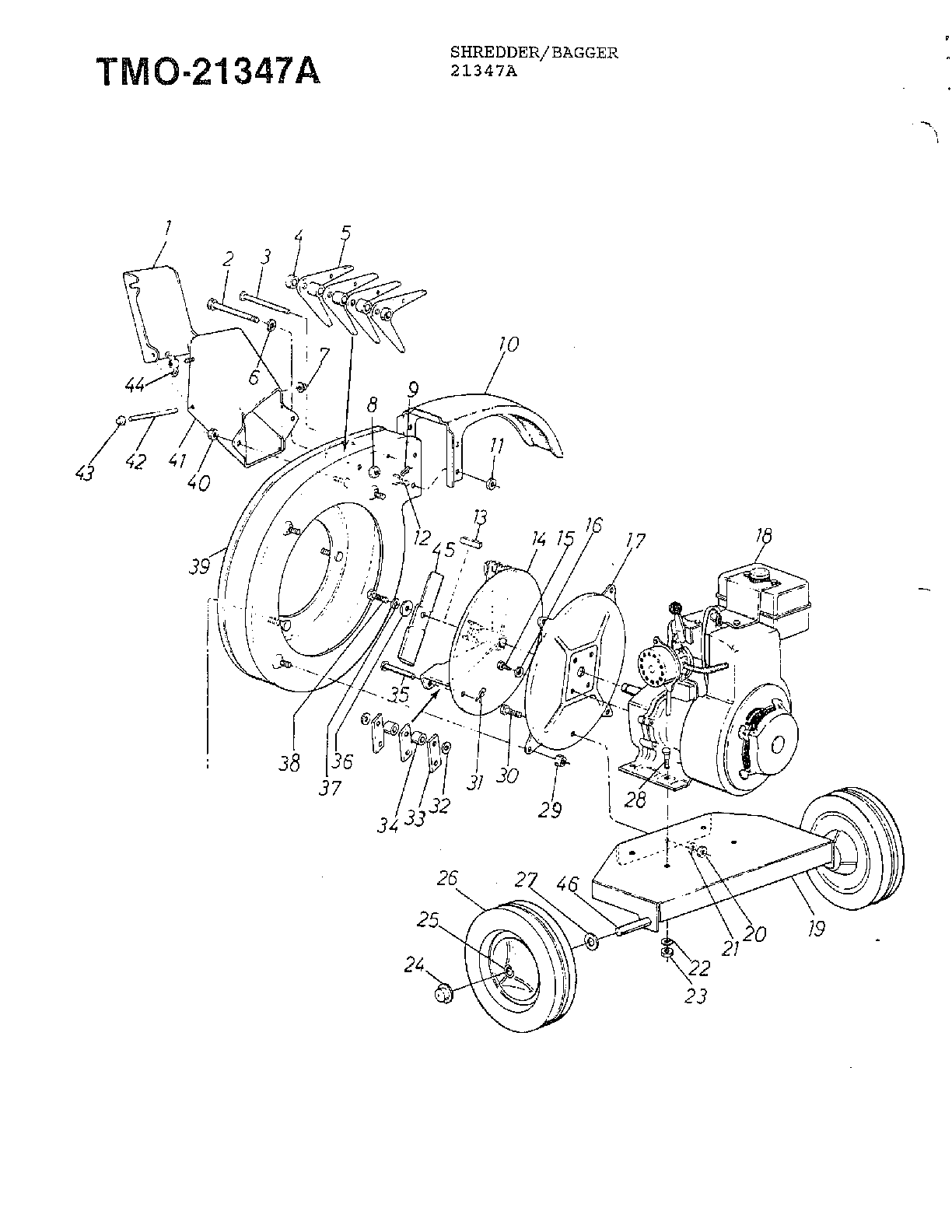 5 HP-SHREDDER/BAGGER Page 3