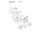 MTD 21347A 5 hp-shredder/bagger page 3 diagram