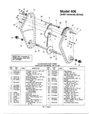 Tiller chain case/tines