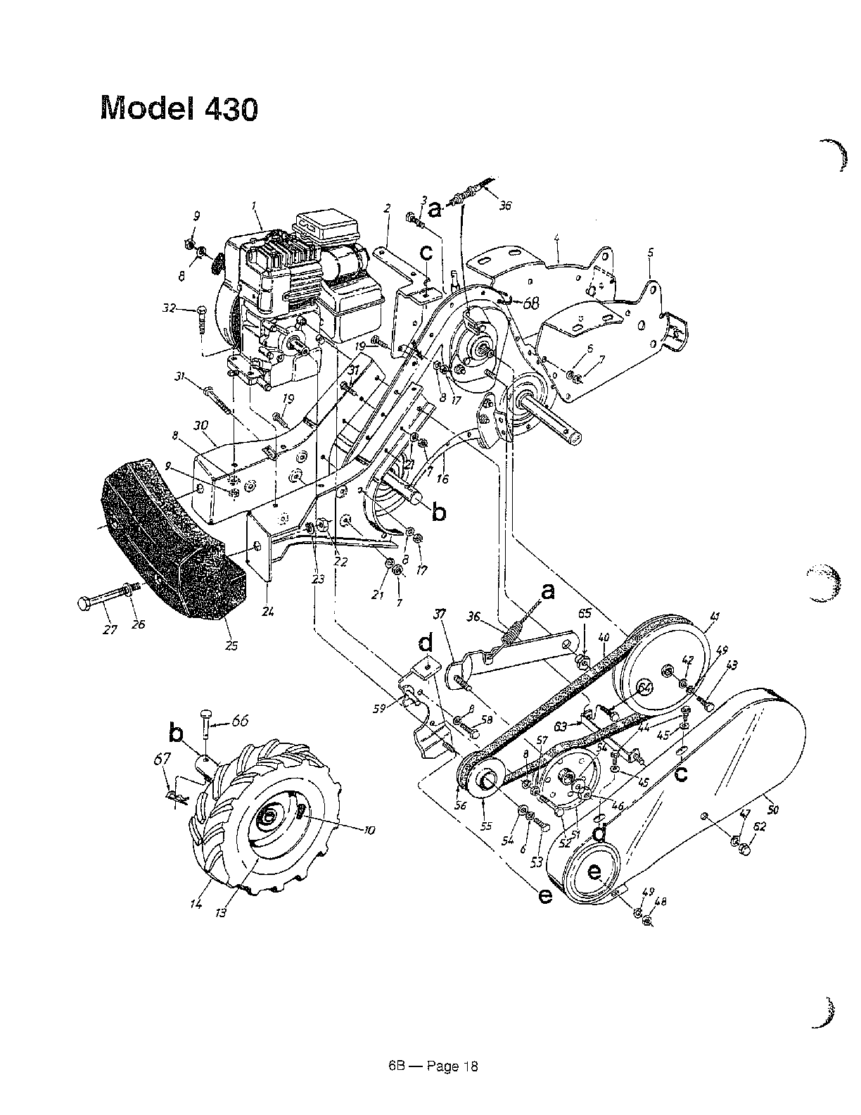 Rear tine tiller page 4