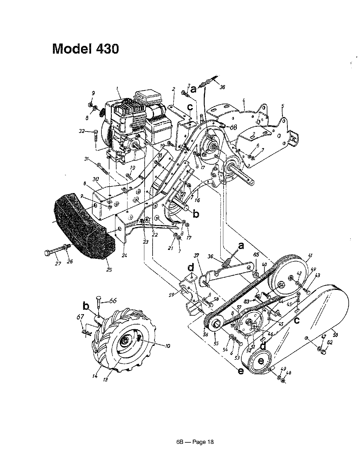 Rear tine tiller page 6