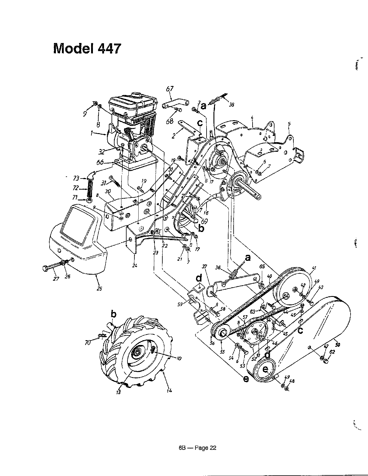 Rear tine tiller page 10