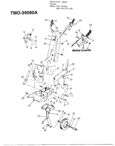 5hp front tine tiller