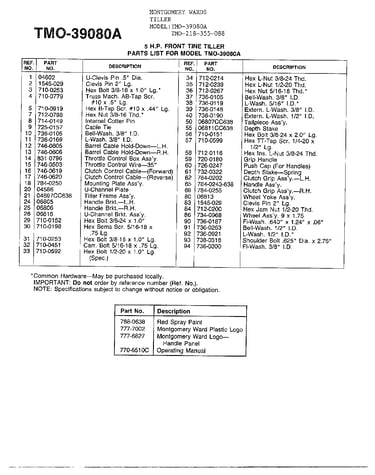 5hp front tine tiller page 2
