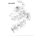MTD 39080A 5hp front tine tiller page 3 diagram