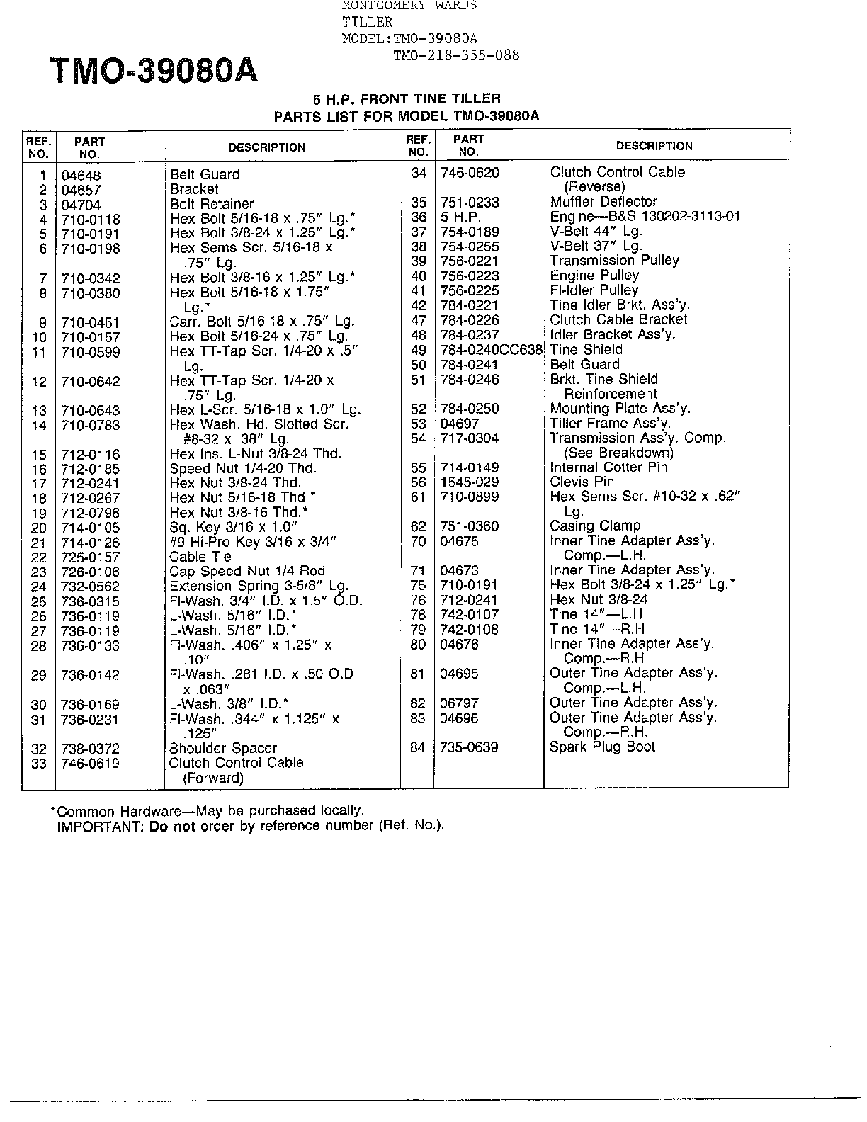5hp front tine tiller page 4