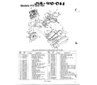 MTD 21A-410-000 tiller page 3 diagram
