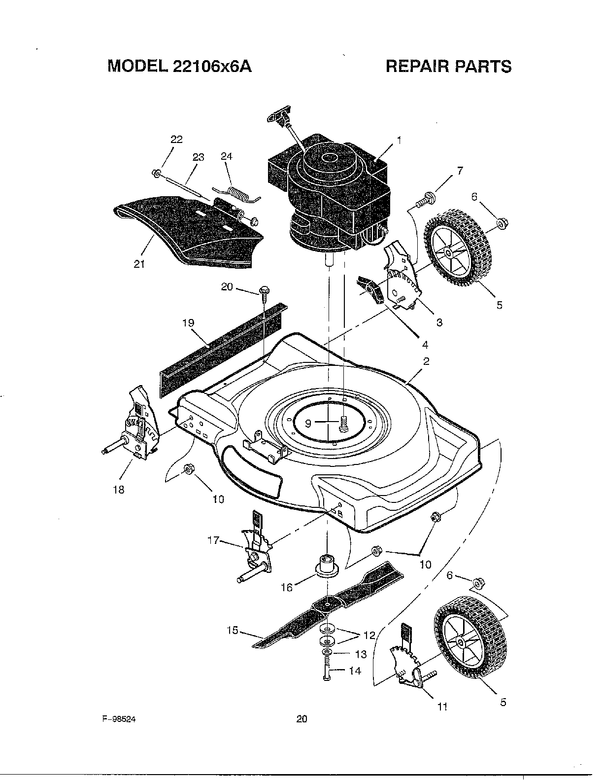 Mower housing
