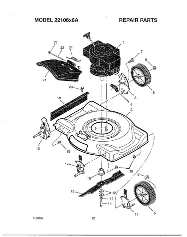 Mower housing
